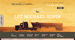 Desktop Screenshot of michaelgopin.com