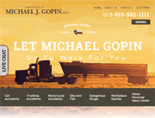 Tablet Screenshot of michaelgopin.com